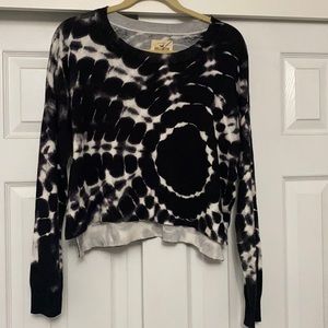 Long sleeve tie dye shirt